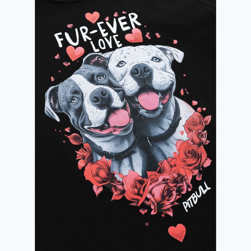 Koszulka damska Pitbull Fur Ever Love black 4