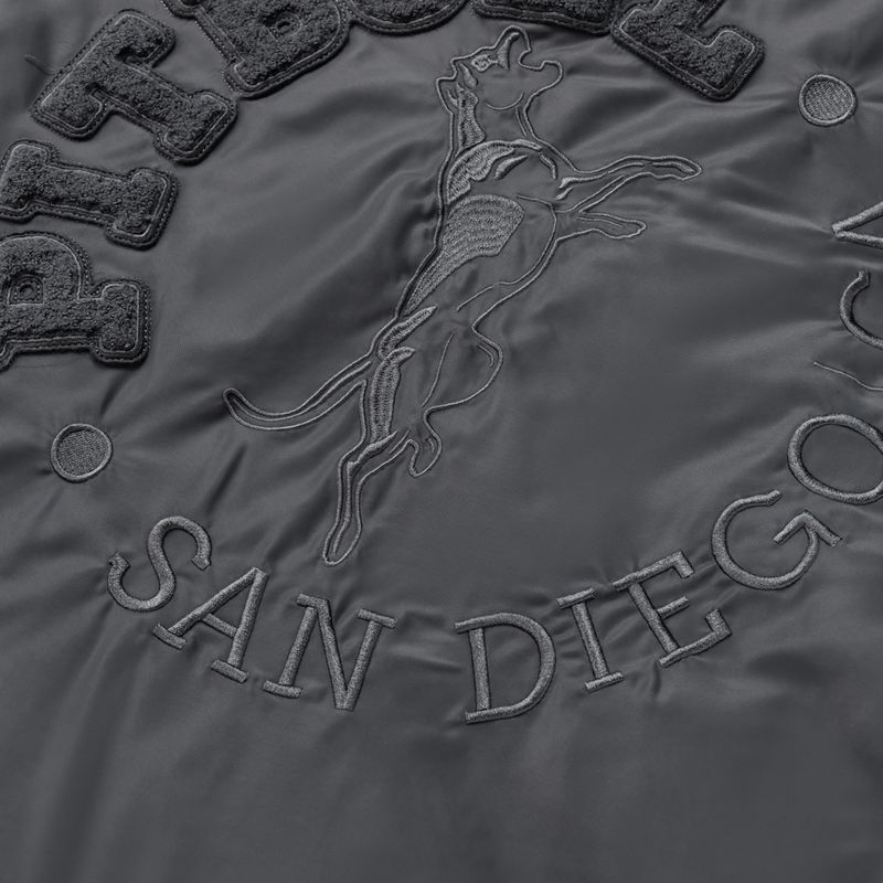 Kurtka męska Pitbull Hacket Washed Bomber graphite 5