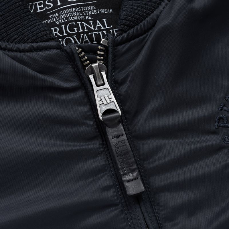 Kurtka męska Pitbull Hacket Washed Bomber dark navy 3