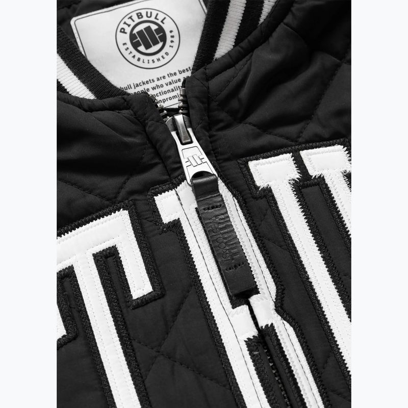 Kurtka męska Pitbull Jupiter Padded Baseball black 7