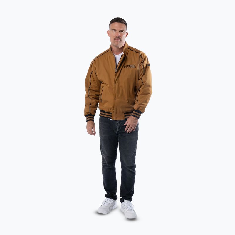 Kurtka męska Pitbull Radford Baseball honey yellow 2