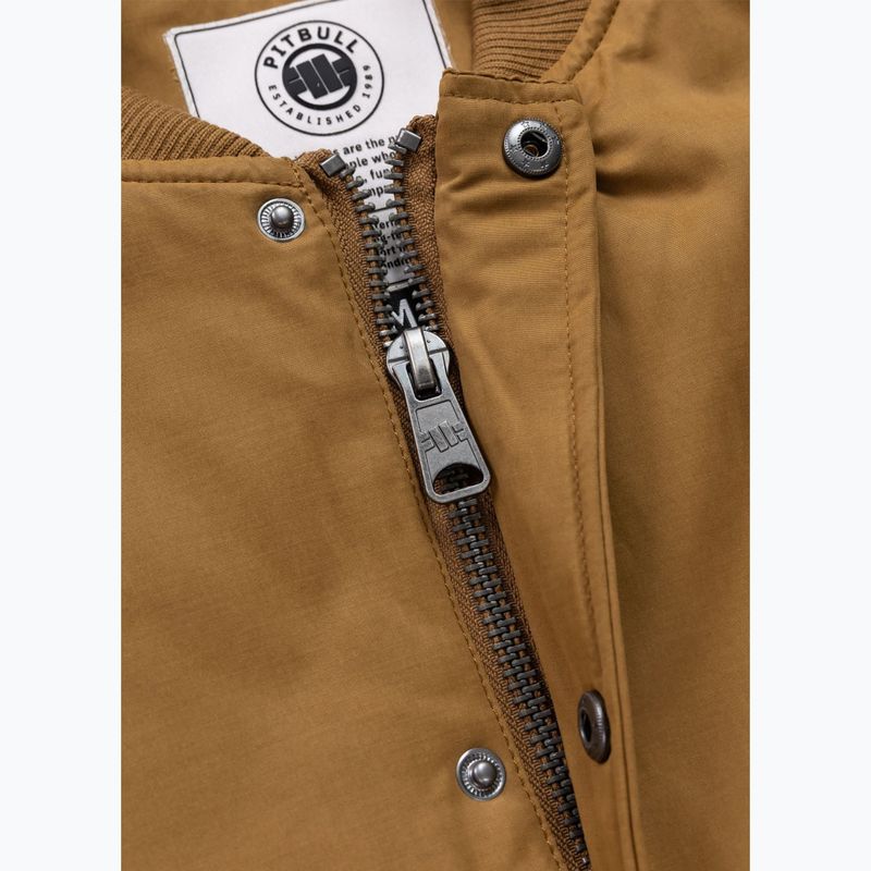Kurtka męska Pitbull Radford Baseball honey yellow 7