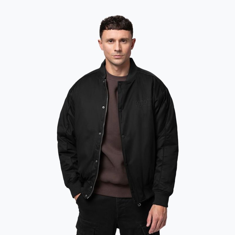 Kurtka męska Pitbull Radford Baseball black/black 4