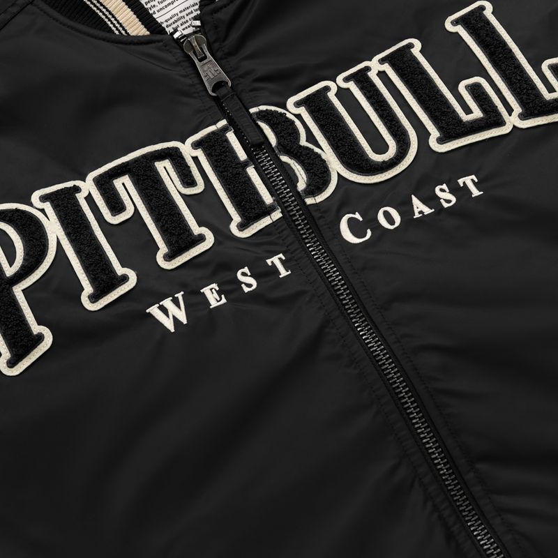 Kurtka męska Pitbull Detroit Baseball black 4