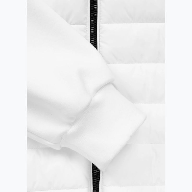 Kurtka męska Pitbull Palomar Padded Hooded Hybrid white 10