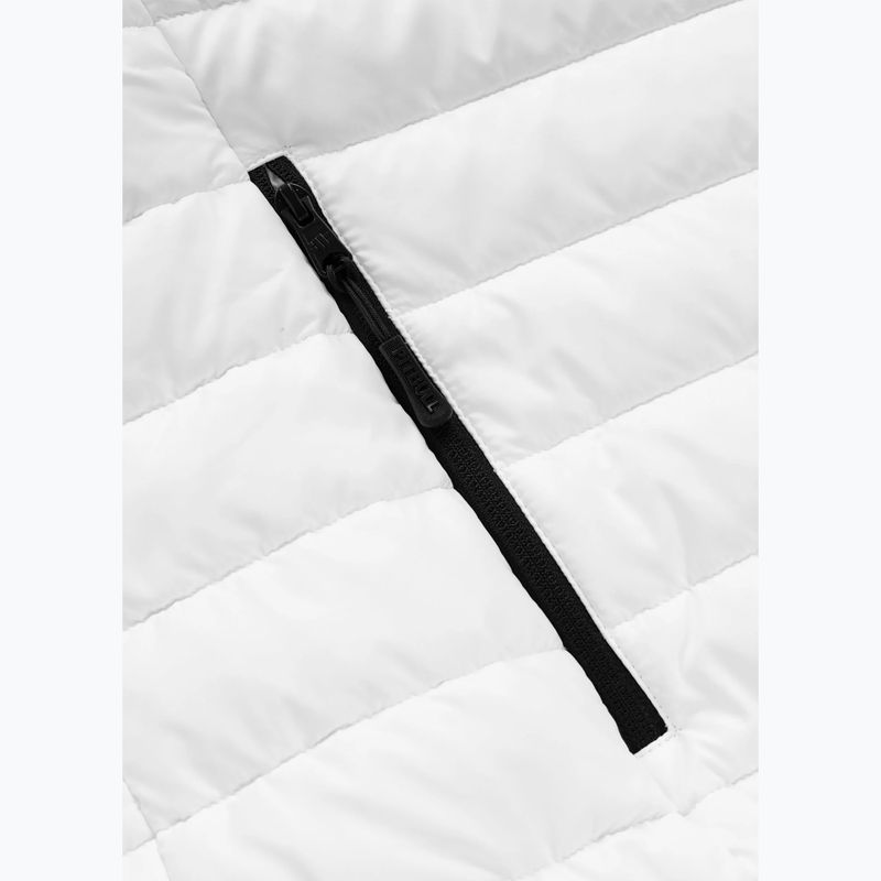 Kurtka męska Pitbull Palomar Padded Hooded Hybrid white 11