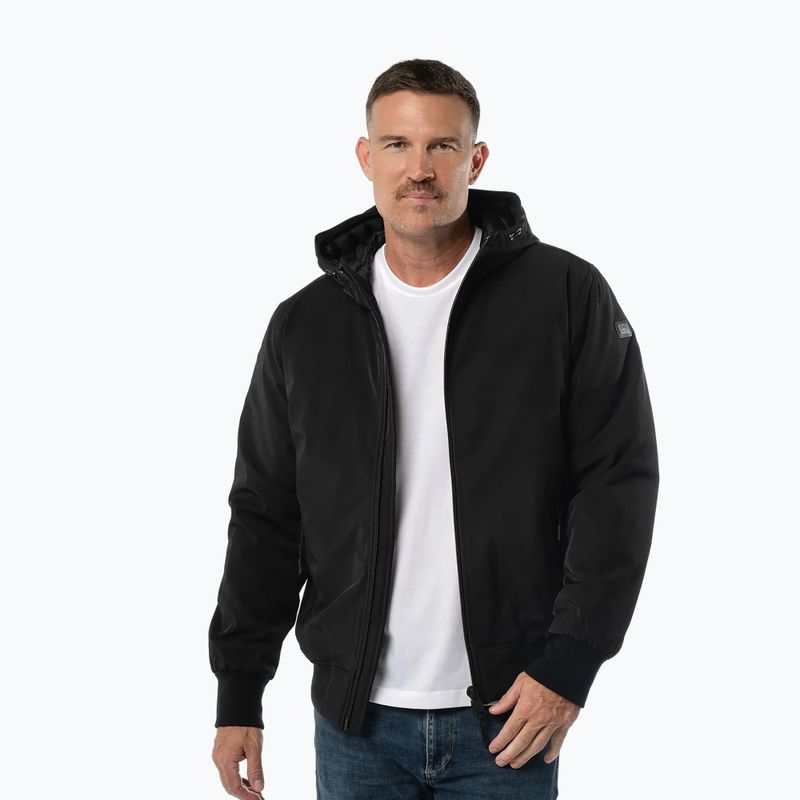 Kurtka męska Pitbull York Hooded black 2