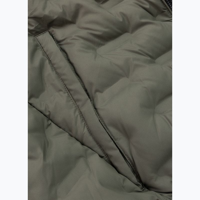 Kurtka zimowa męska Pitbull Fisk Quilted Hooded olive 8