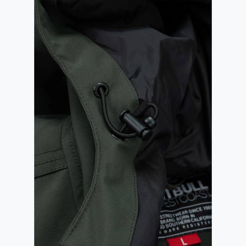 Kurtka zimowa męska Pitbull Balboa 2 Hooded dark green 9