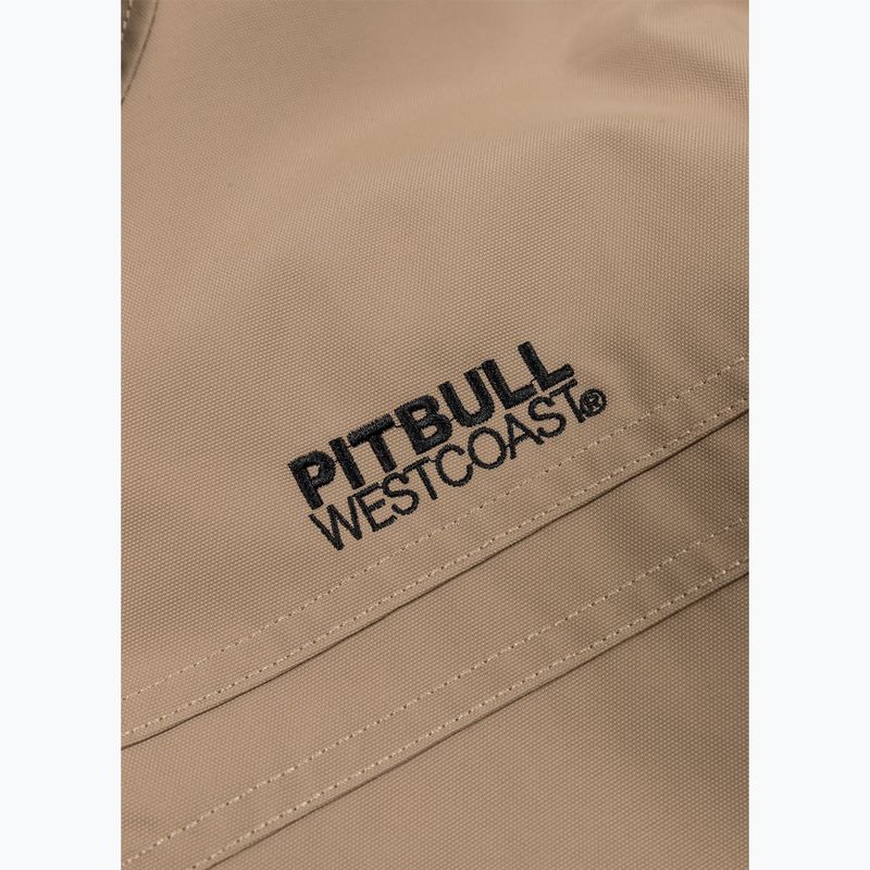 Kurtka zimowa męska Pitbull Balboa 2 Hooded dark sand 9