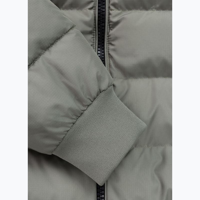 Kurtka zimowa męska Pitbull Dillon Quilted Hooded dusty salvia 11