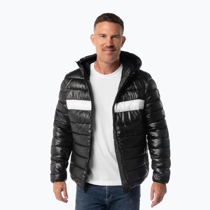 Kurtka zimowa męska Pitbull Shatto Quilted Hooded black 3