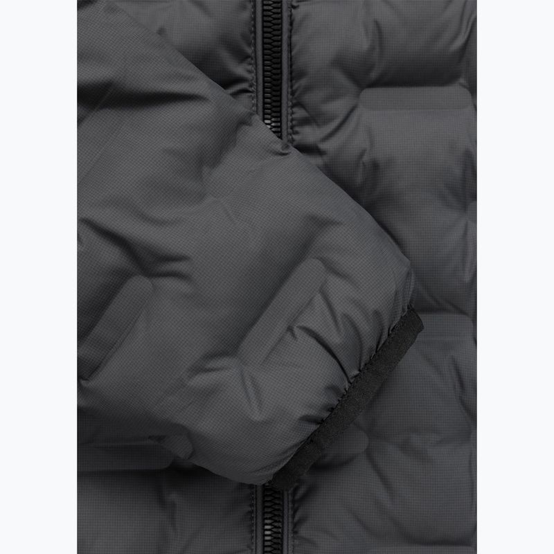 Kurtka zimowa męska Pitbull Camino Quilted Hooded graphite 8