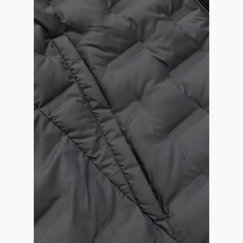 Kurtka zimowa męska Pitbull Camino Quilted Hooded graphite 9