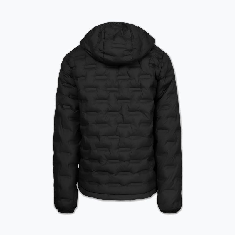 Kurtka zimowa męska Pitbull Camino Quilted Hooded black 6
