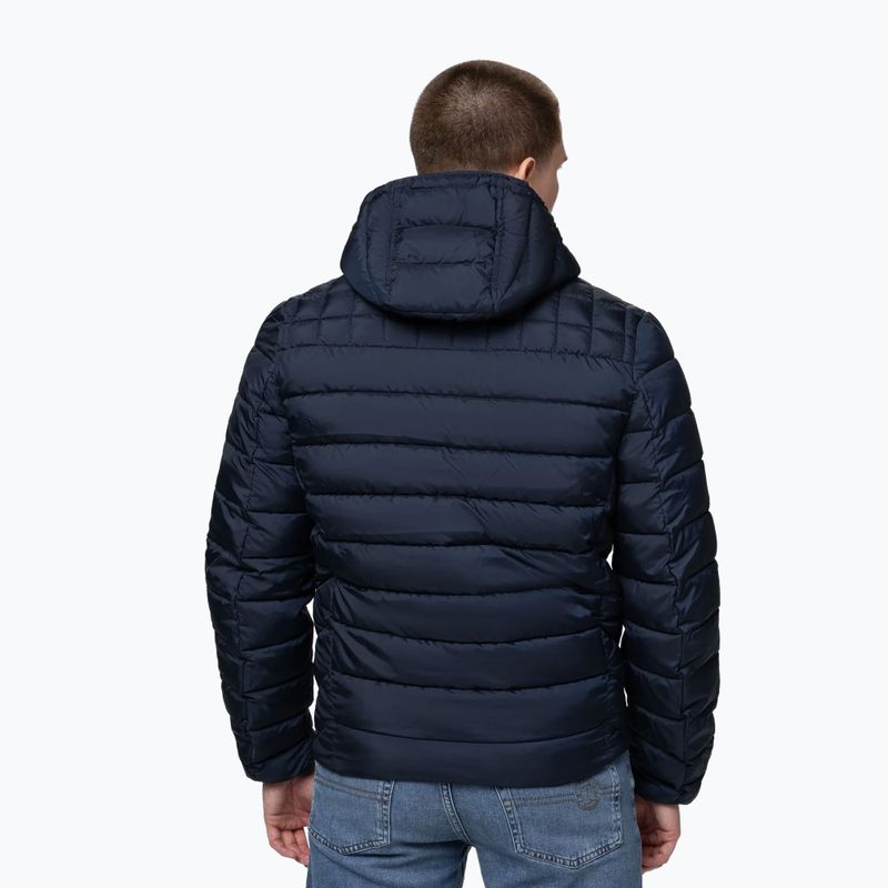 Kurtka zimowa męska Pitbull Foothill Hooded Padded dark navy 3