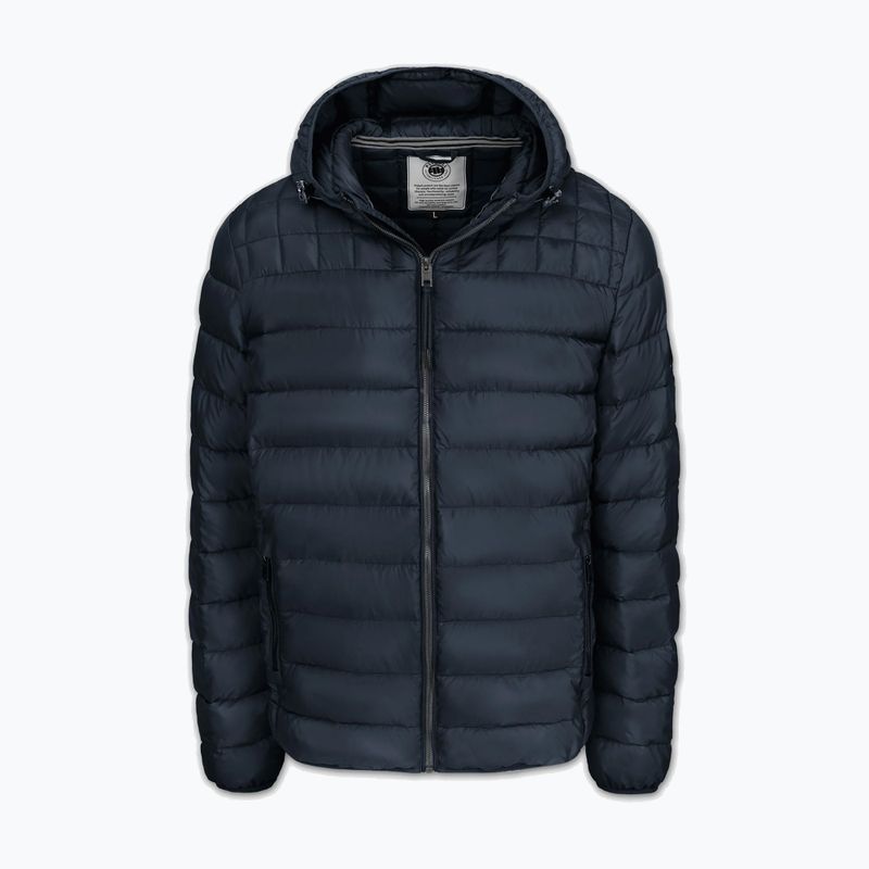 Kurtka zimowa męska Pitbull Foothill Hooded Padded dark navy 4