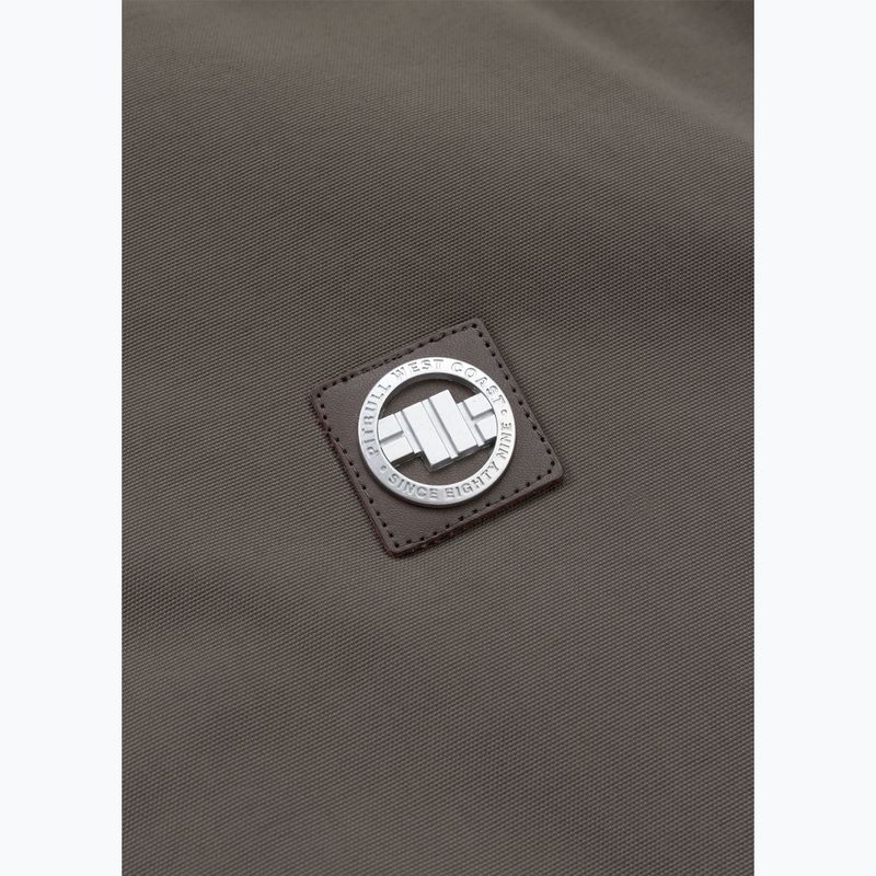 Kurtka zimowa męska Pitbull Elkwood 3 Sherpa Hooded taupe 8