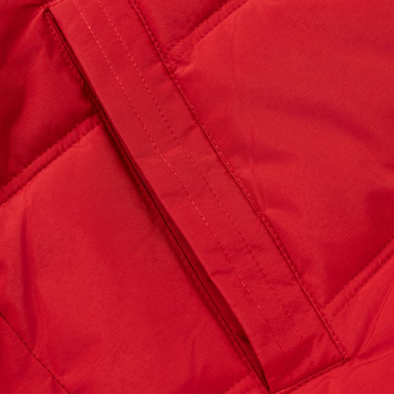 Kurtka zimowa męska Pitbull Piedmont Quilted Hooded fluo/red 9