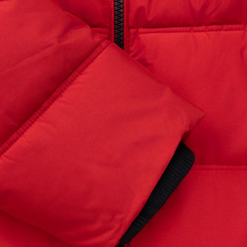 Kurtka zimowa męska Pitbull Piedmont Quilted Hooded fluo/red 10