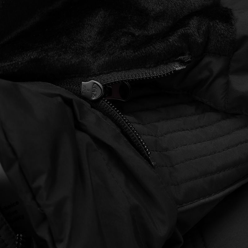 Kurtka zimowa męska Pitbull Piedmont Quilted Hooded black 5