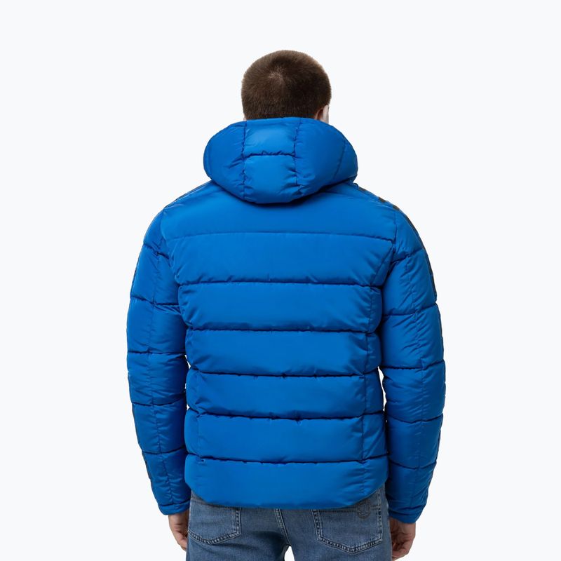Kurtka zimowa męska Pitbull Airway 4 Padded Hooded royal blue 3
