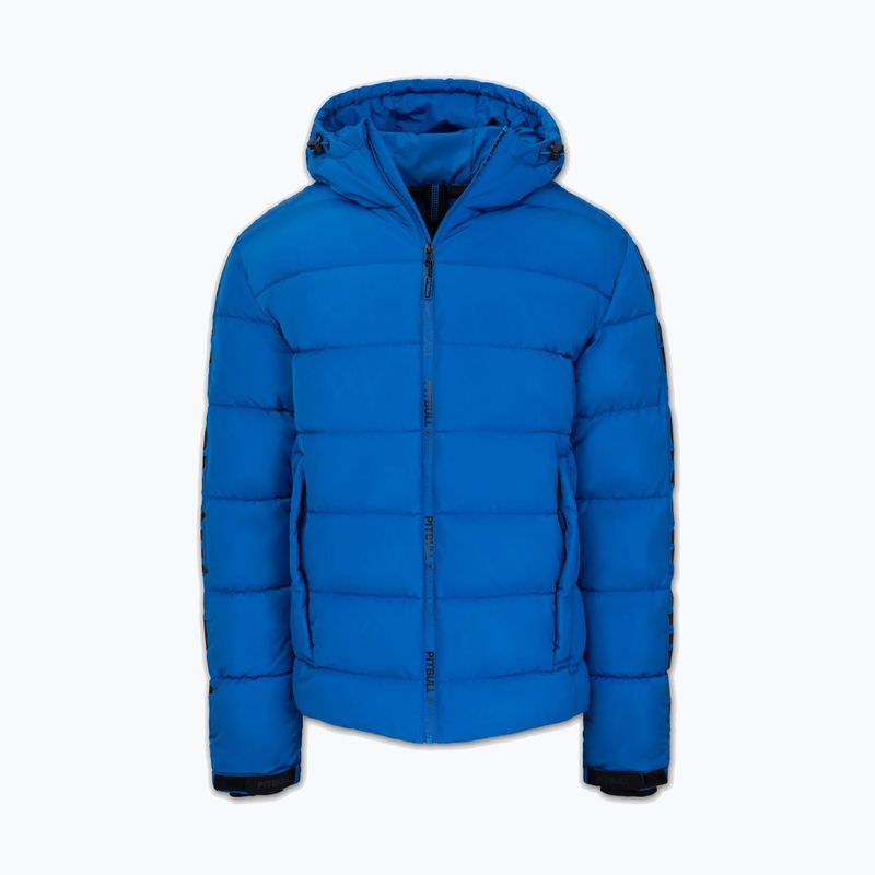 Kurtka zimowa męska Pitbull Airway 4 Padded Hooded royal blue 5