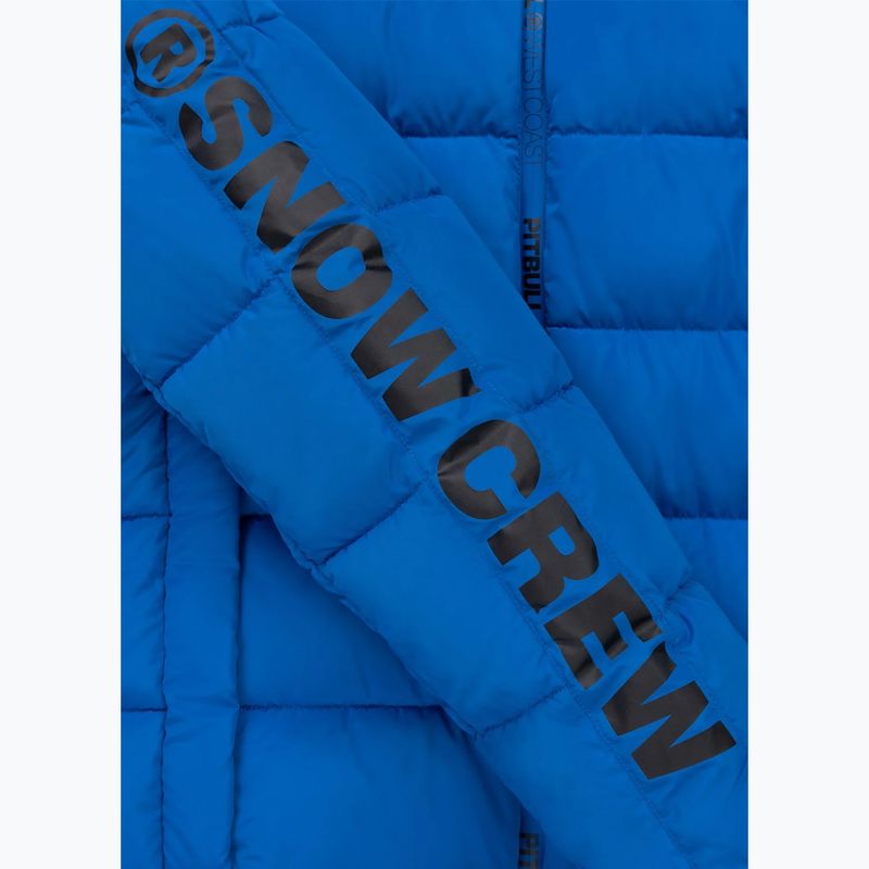 Kurtka zimowa męska Pitbull Airway 4 Padded Hooded royal blue 11