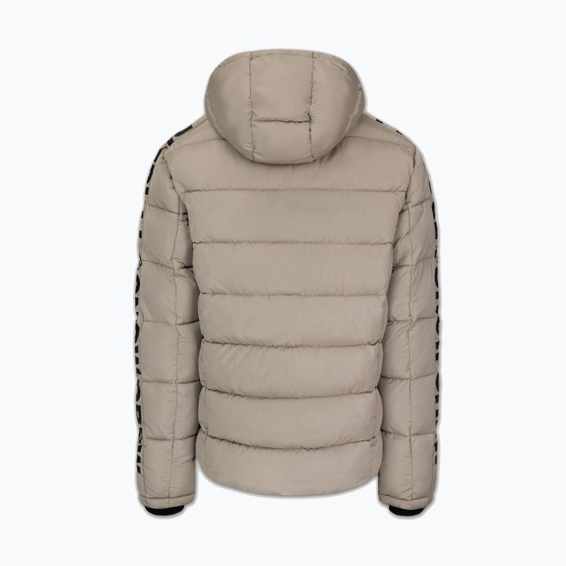 Kurtka zimowa męska Pitbull Airway 4 Padded Hooded pale sand 8