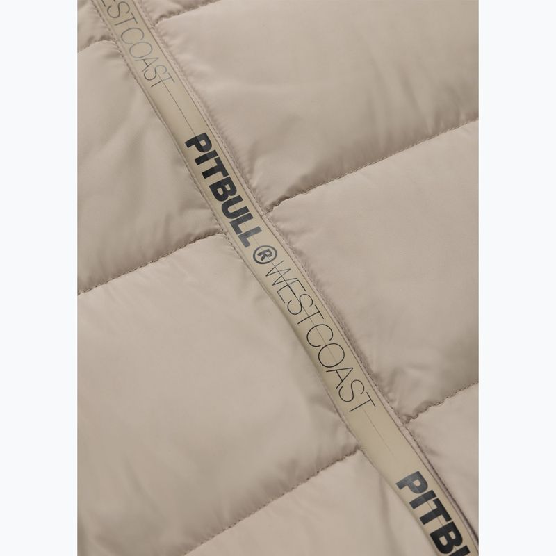 Kurtka zimowa męska Pitbull Airway 4 Padded Hooded pale sand 11