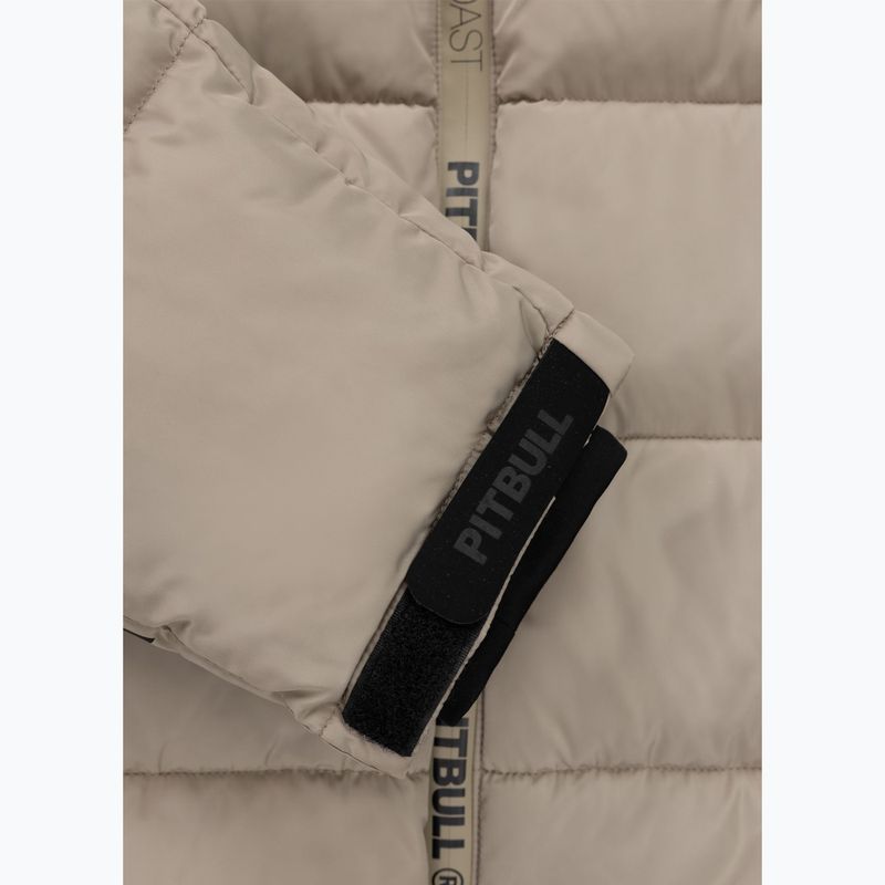 Kurtka zimowa męska Pitbull Airway 4 Padded Hooded pale sand 12
