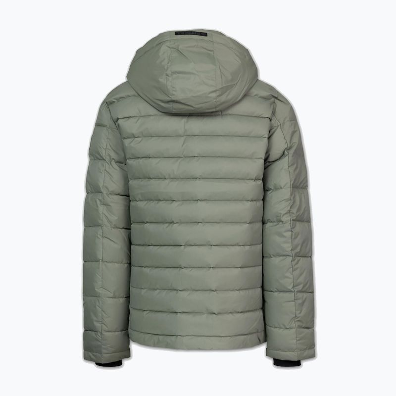 Kurtka zimowa męska Pitbull Crestline Padded Hooded dusty salvia 5