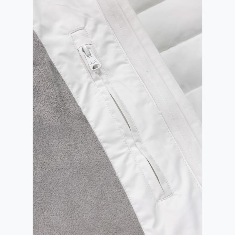 Kurtka zimowa męska Pitbull Crestline Padded Hooded off white 16