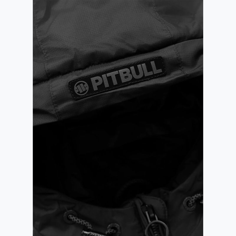 Kurtka zimowa męska Pitbull Crestline Padded Hooded black 9