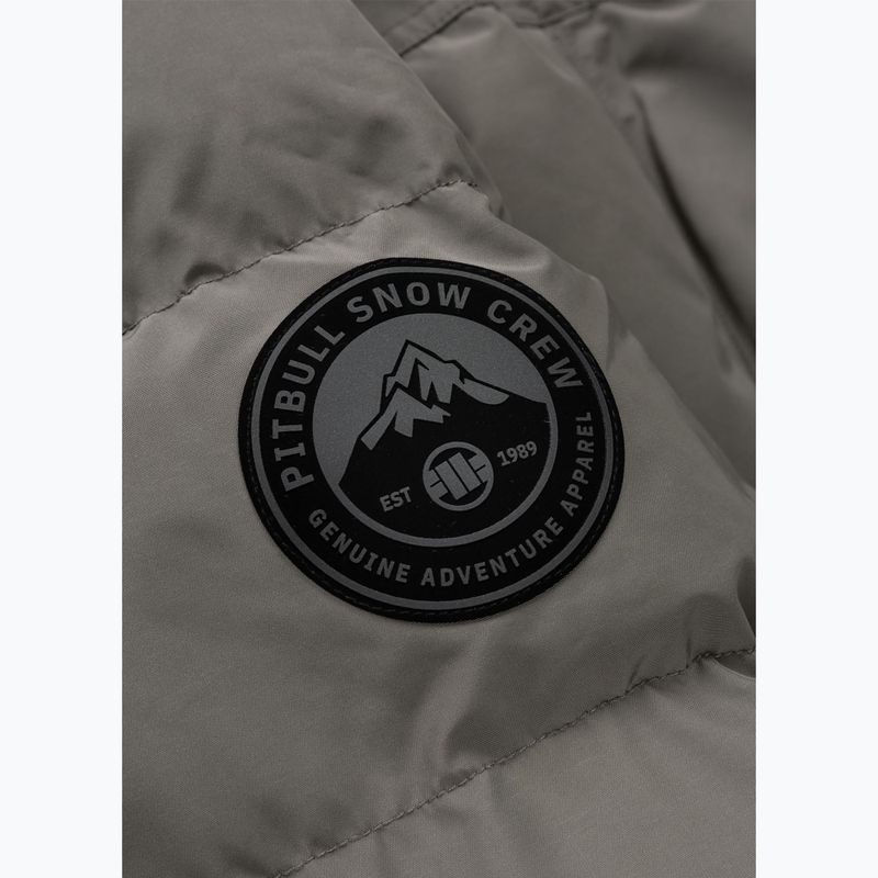 Kurtka zimowa męska Pitbull Forest Hooded Parka taupe 11