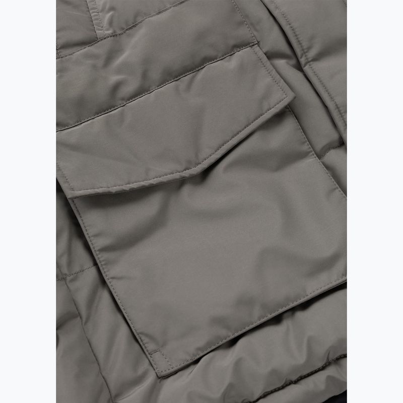 Kurtka zimowa męska Pitbull Forest Hooded Parka taupe 14