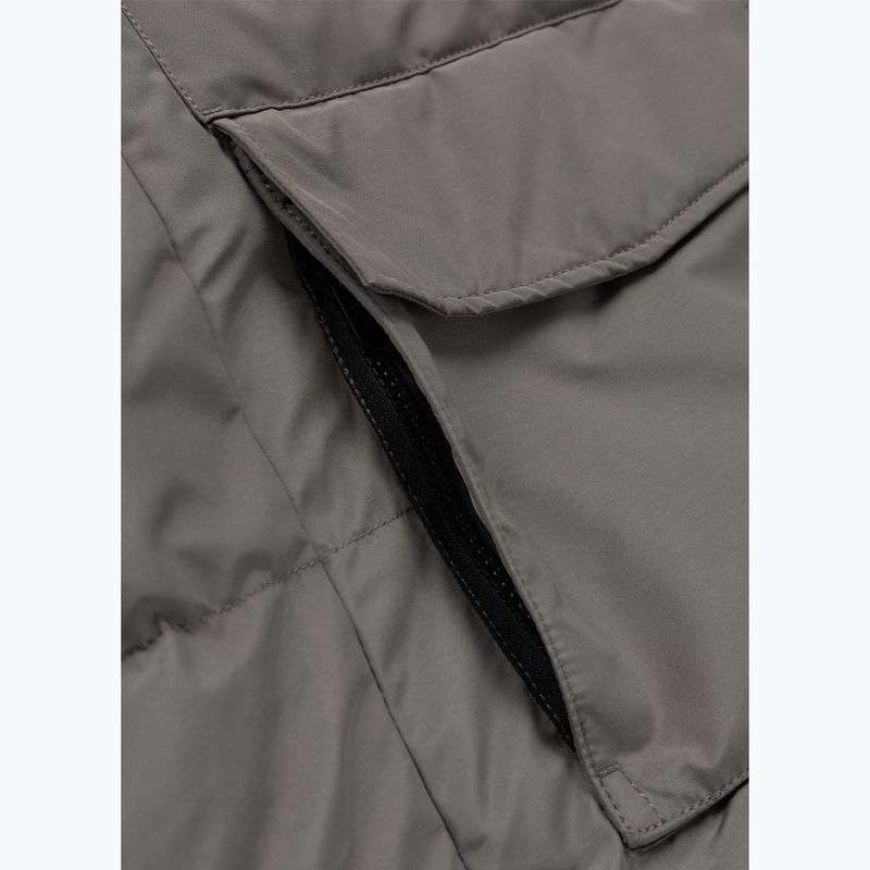 Kurtka zimowa męska Pitbull Forest Hooded Parka taupe 15