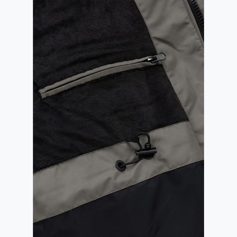 Kurtka zimowa męska Pitbull Forest Hooded Parka taupe 18