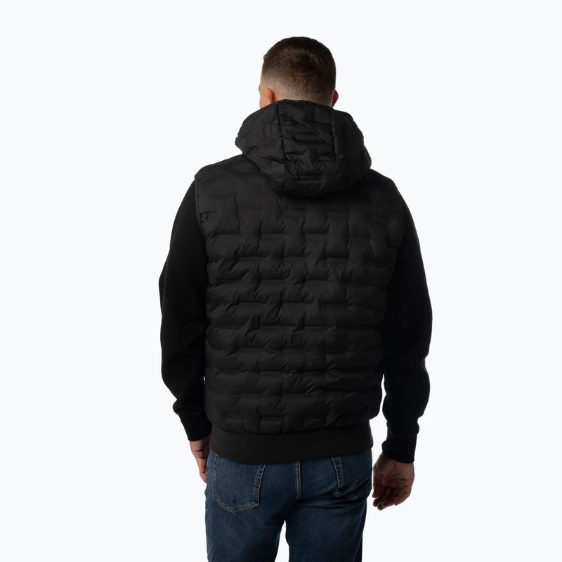 Bezrękawnik męski Pitbull Fisk Quilted Hooded black 3