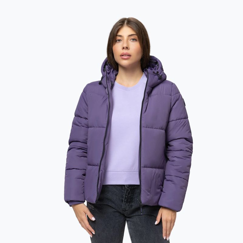 Kurtka zimowa damska Pitbull Vista Quilted Hooded dusty grape 4