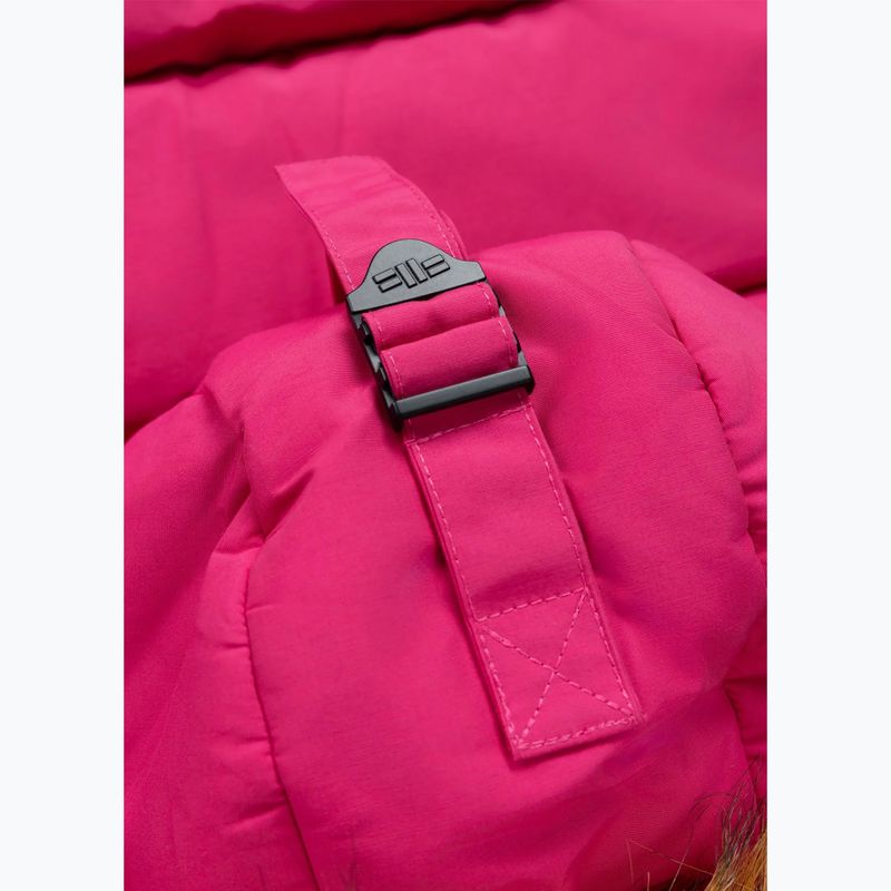 Kurtka zimowa damska Pitbull Azalea Quilted Hooded raspberry red 12