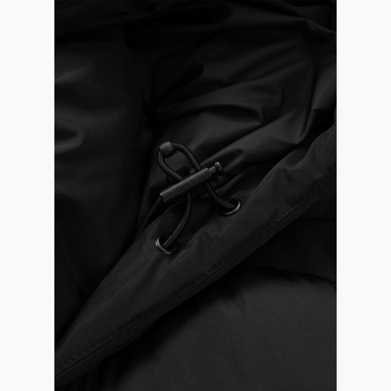 Bezrękawnik damski Pitbull Ashley Padded Hooded Long black 9