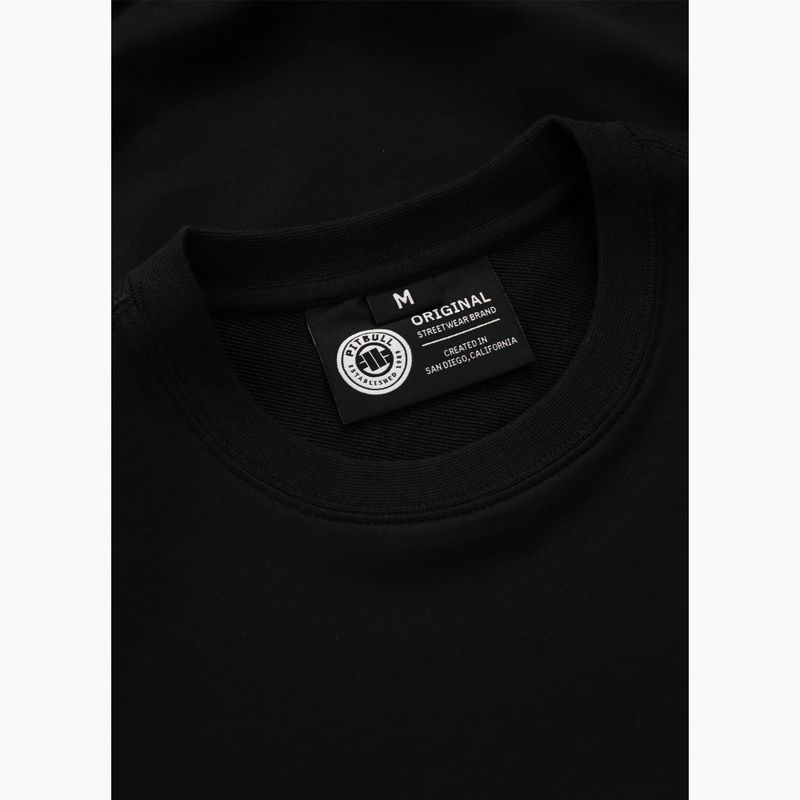 Bluza męska Pitbull Nugget Small Logo Crewneck black 6