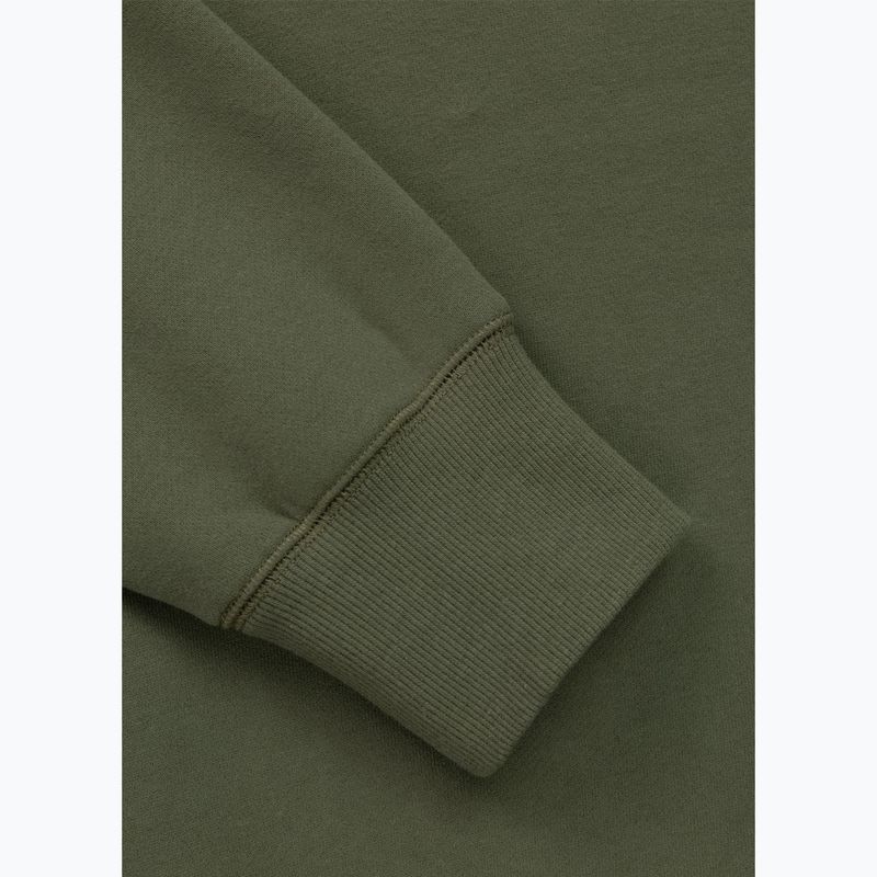 Bluza męska Pitbull Small Logo Crewneck olive 5