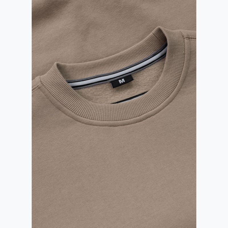 Bluza męska Pitbull Small Logo Crewneck pale sand 8