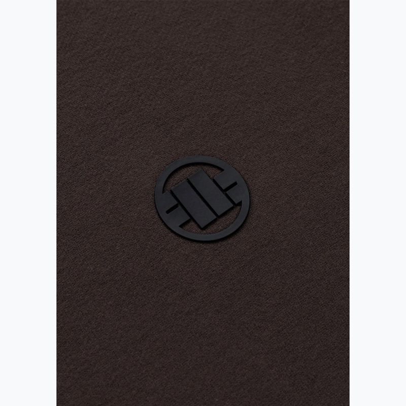 Bluza męska Pitbull Small Logo Crewneck dark chocolate 7