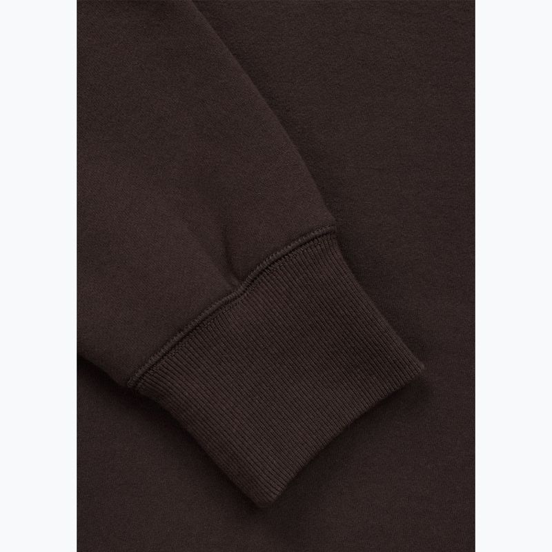 Bluza męska Pitbull Small Logo Crewneck dark chocolate 8