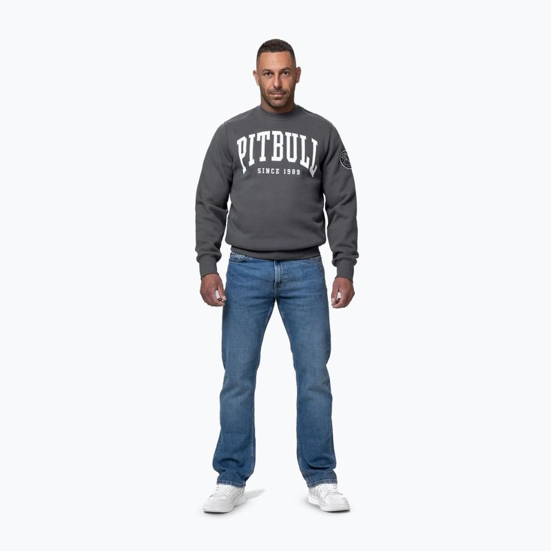 Bluza męska Pitbull Norton Crewneck graphite 2