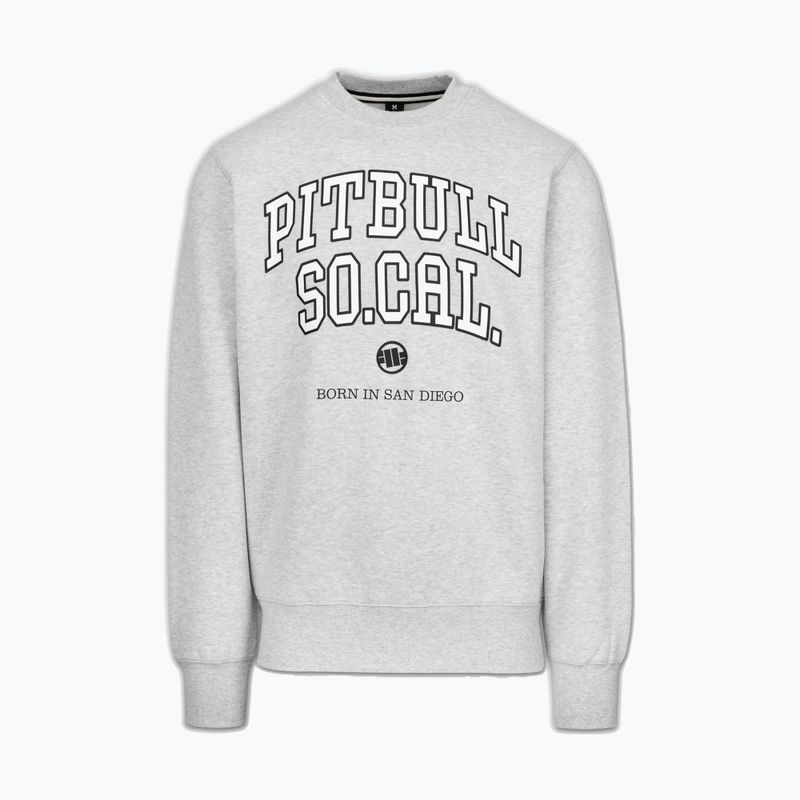 Bluza męska Pitbull So Cal Crewneck grey/melange 4