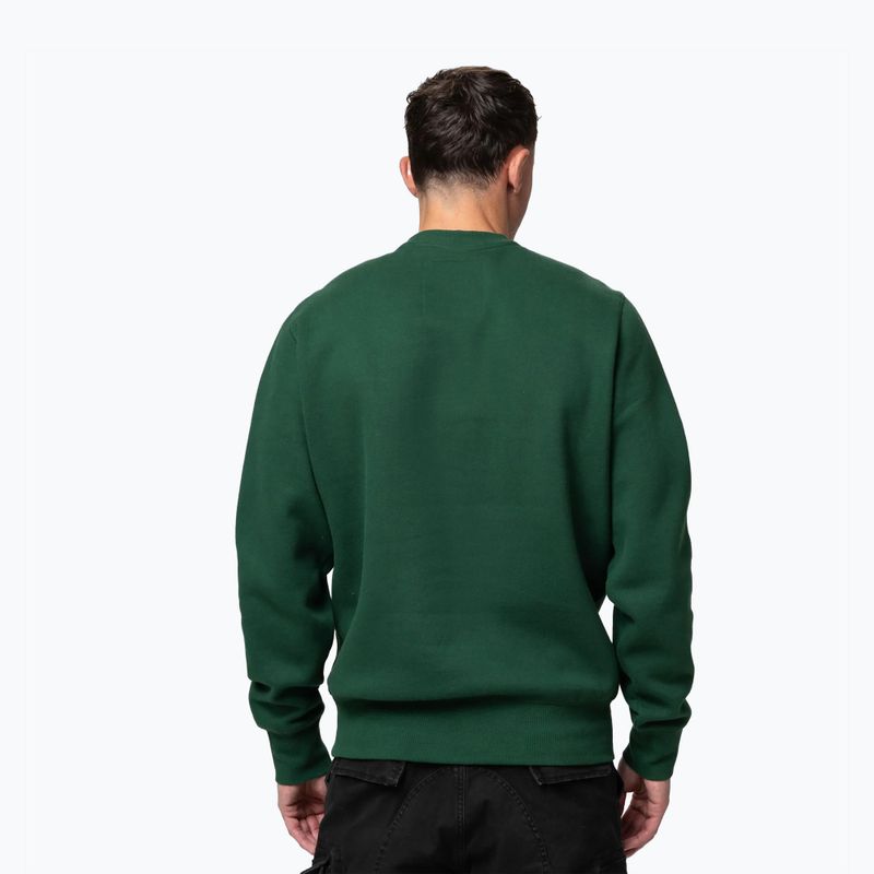 Bluza męska Pitbull So Cal Crewneck hunter green 3